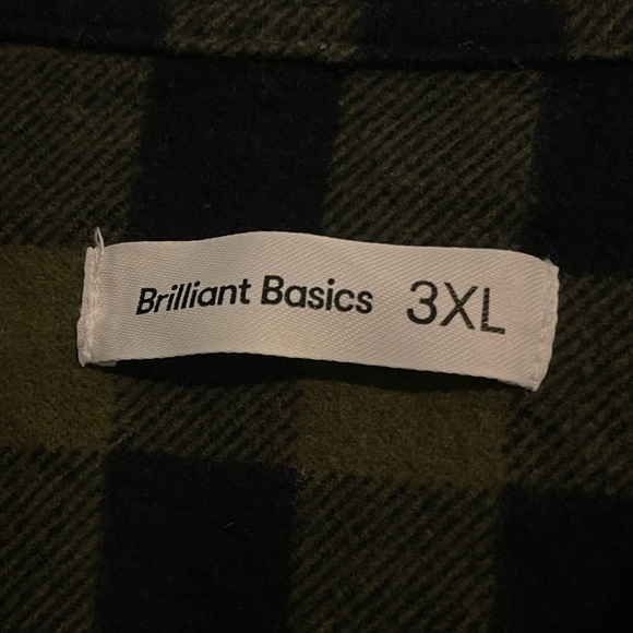 Brilliant Basics Plaid Flannel AU 3XL - Picture 4 of 6